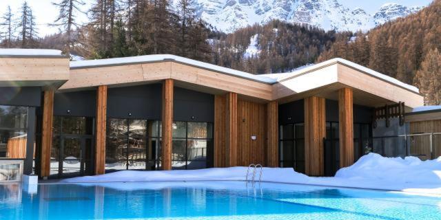 Vars, Appart Spacieux Renove 4 Couchages Dans Chalet Vars  Exteriér fotografie